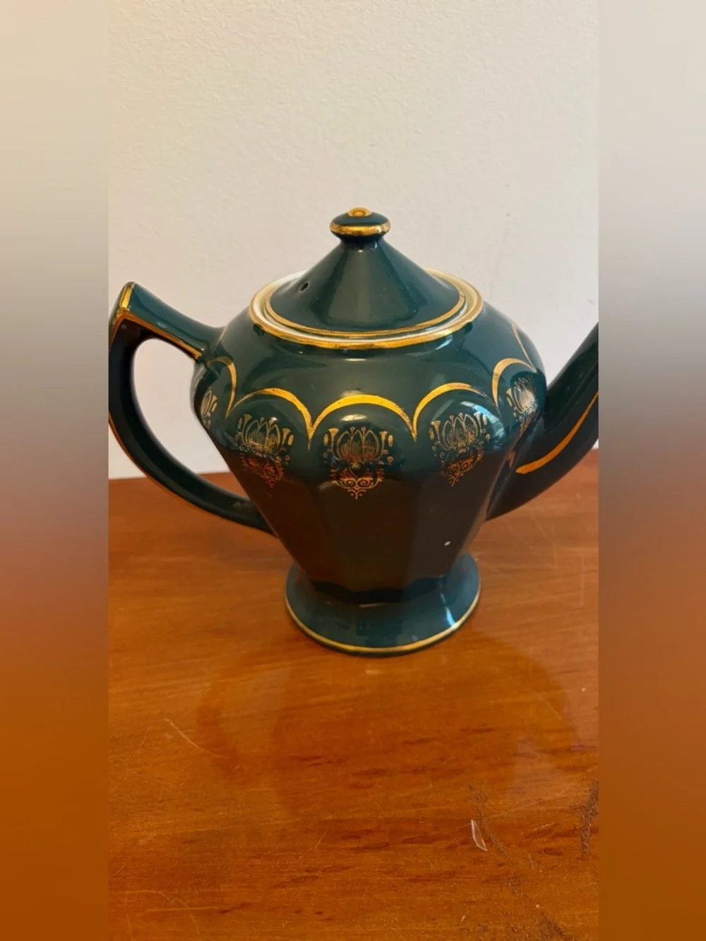 Hall Teapot Albany in Emerald Green